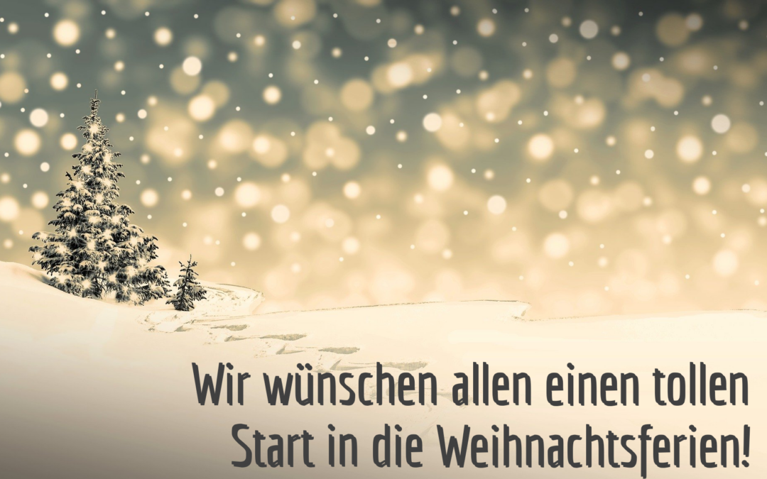 Schöne Ferien!